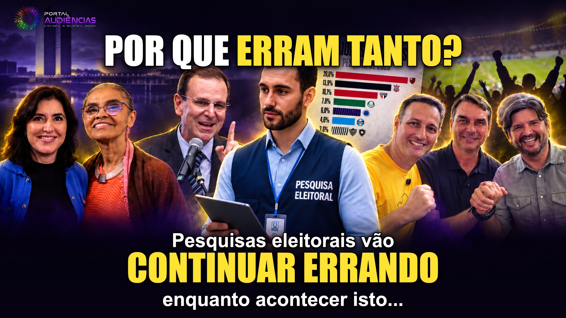 Onde as pesquisas erram mais